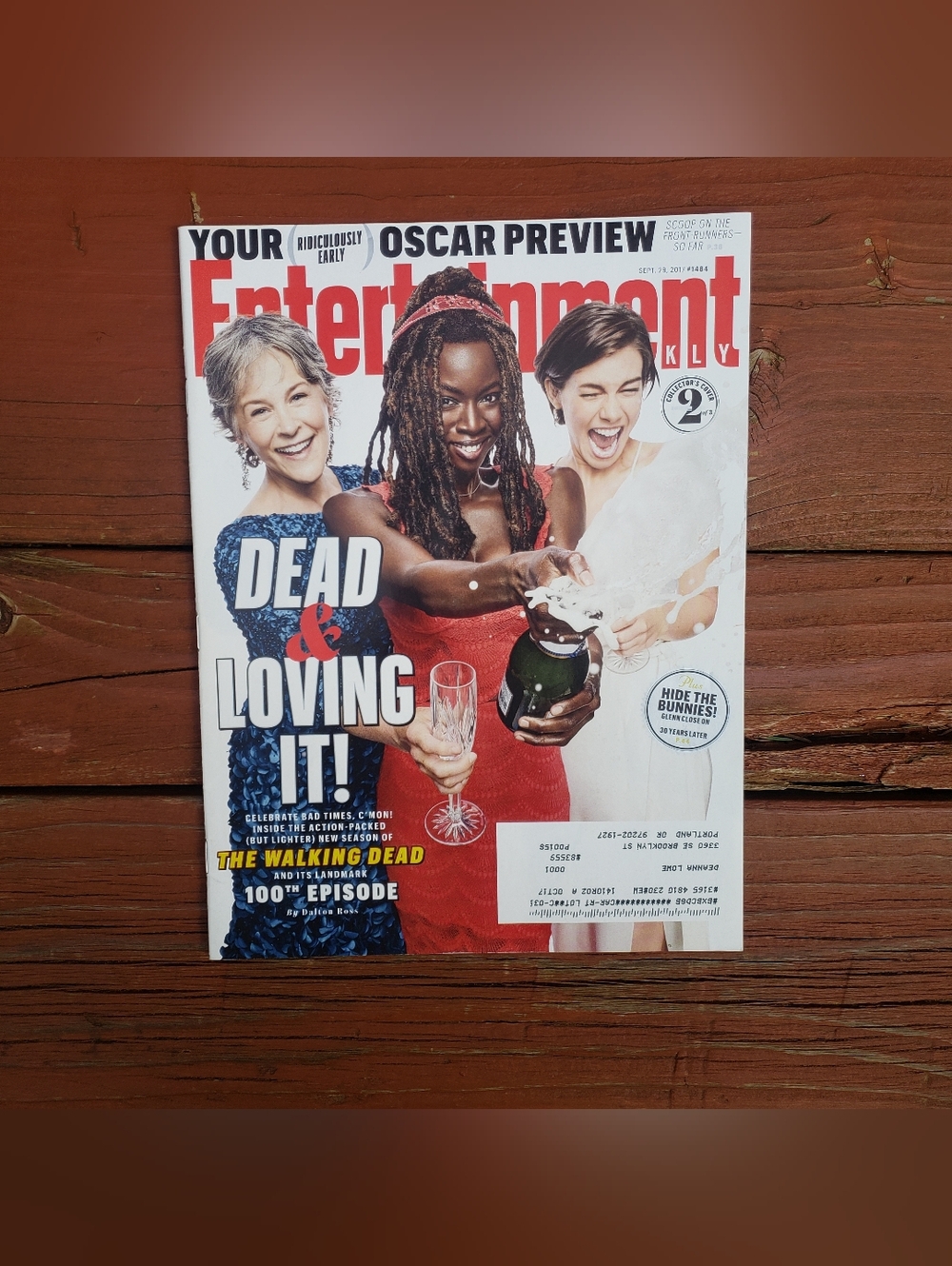 Entertainment Weekly Magazine THE WALKING DEAD Edition September 29, 2017